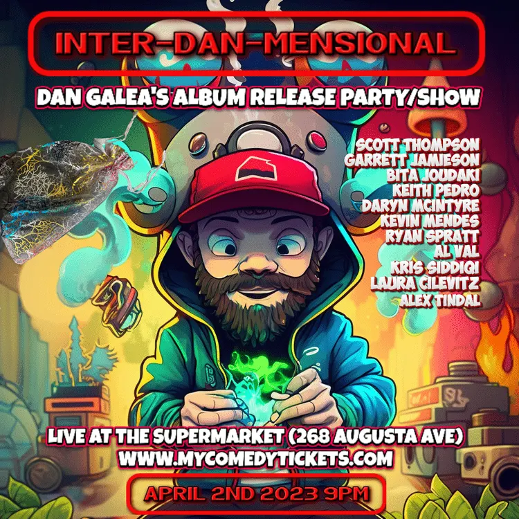 Inter-Dan-Mensional release-show poster